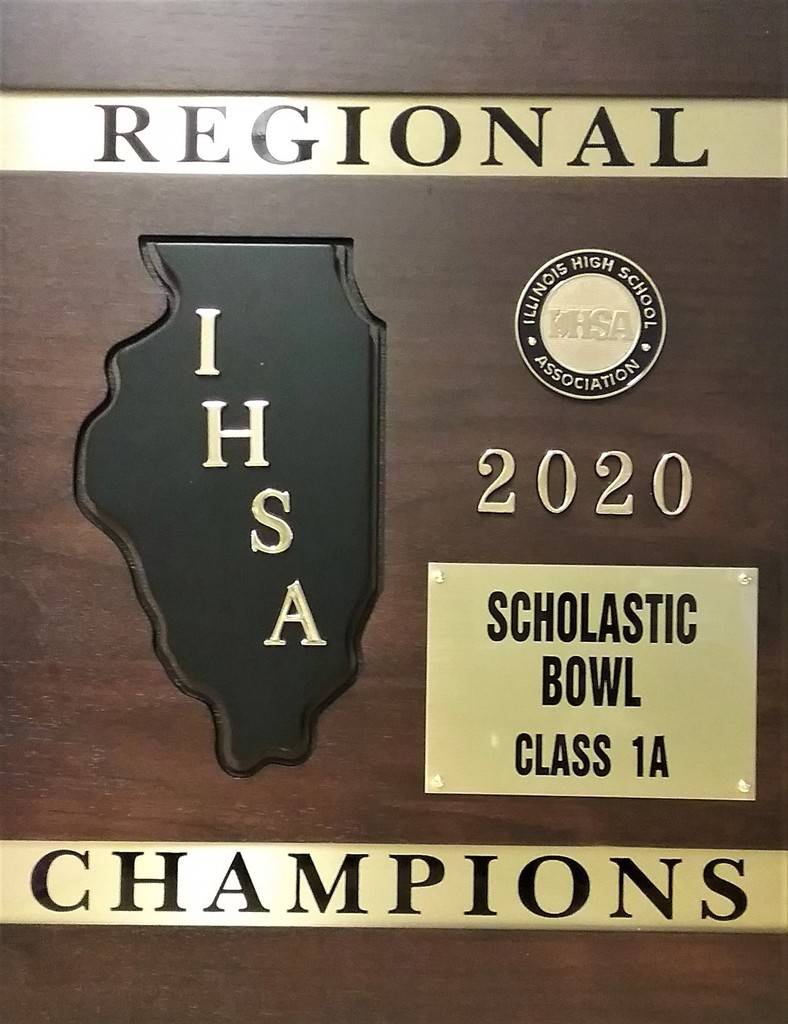 Scholastic Bowl Regional Champs 2020